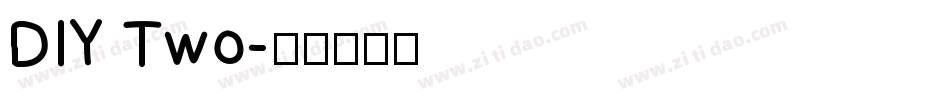 DIY Two字体转换